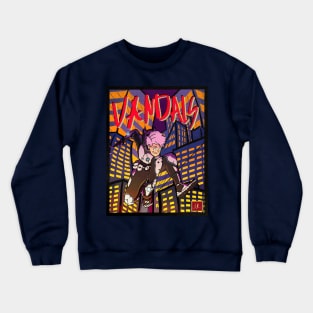 "VANDALS" Swinging in the city Crewneck Sweatshirt